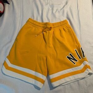 Nike Bright Yellow Shorts